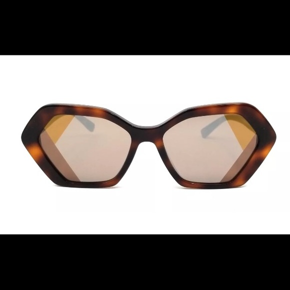 MCM Accessories - MCM Havana Modified Rectangle Sunglasses